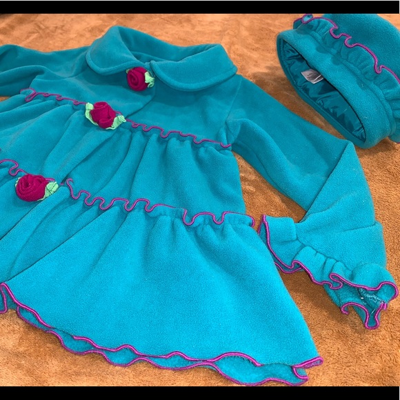 Lovely warm coat for your little girl - Picture 6 of 11